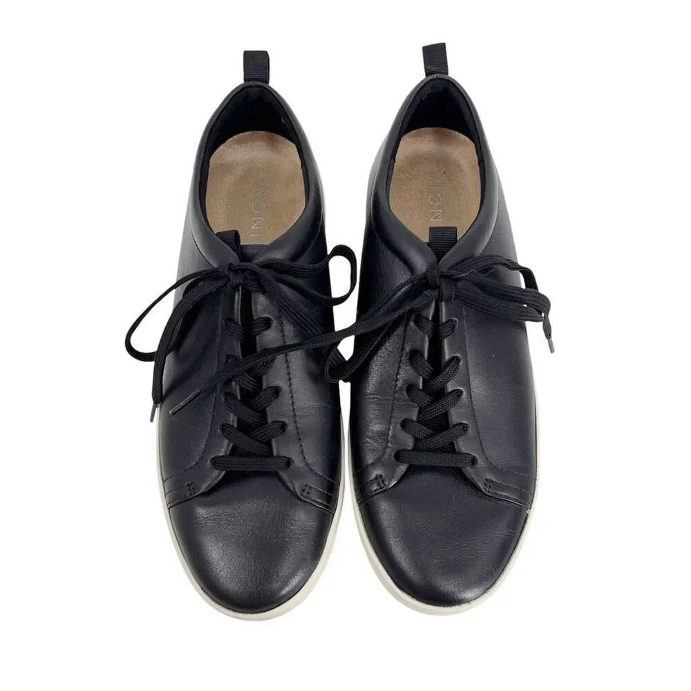 VIONIC‎ Women’s 8 Comfort Shoes Paisley Black Leather